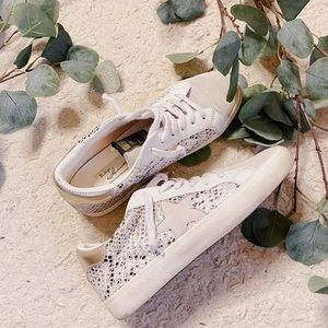 size 7.5 vintage havana cheetah star sneakers